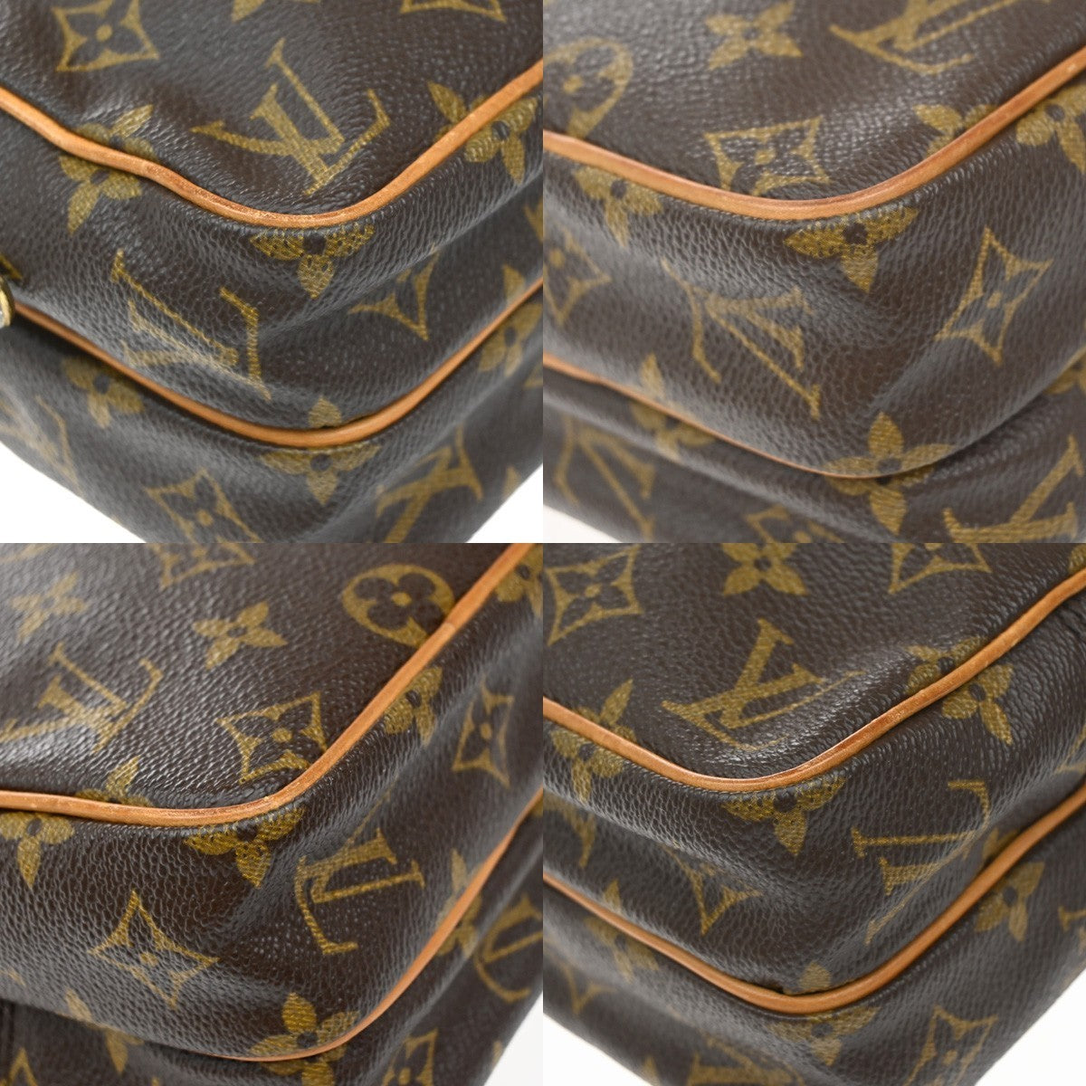 LOUIS VUITTON Mini Amazon Shoulder Bag Monogram Leather Brown M45238 35EG175