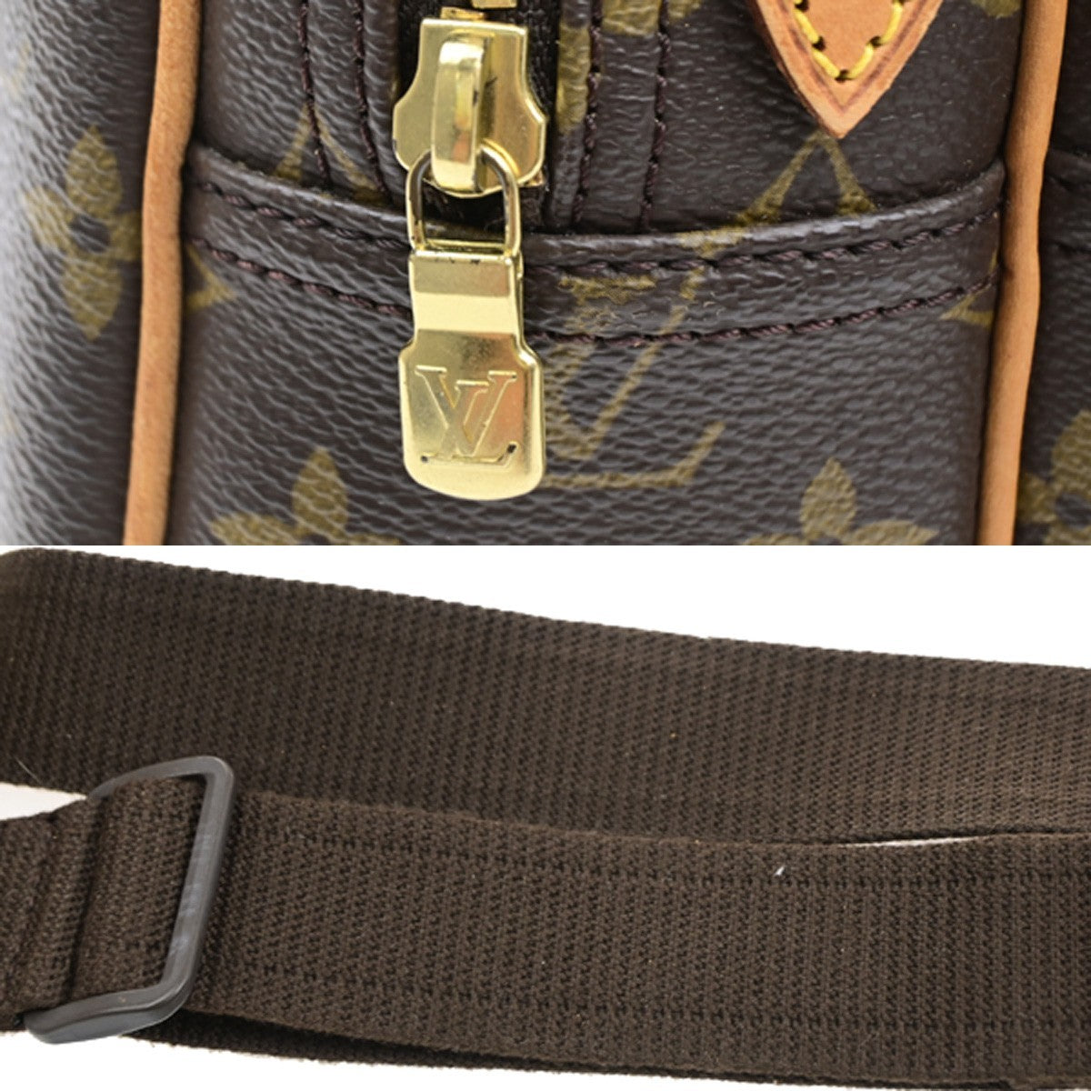 LOUIS VUITTON Reporter Crossbody Shoulder Bag Monogram Leather BN M45254 35MA707
