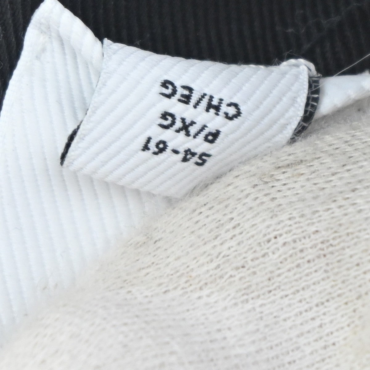 BURBERRY Logo Stripe Visor Hat Size 54-61 Canvas Brown 02RP157