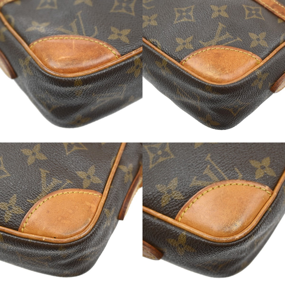 LOUIS VUITTON Trocadero 24 Shoulder Bag Monogram Leather Brown M51276 64SA075