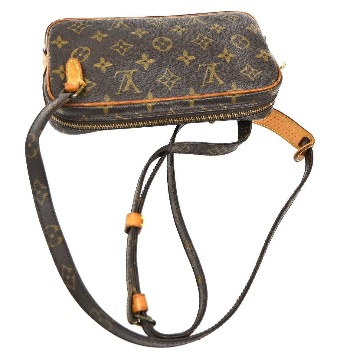 LOUIS VUITTON Marly Bandouliere Shoulder Bag Monogram Leather BN M51828 31TA534