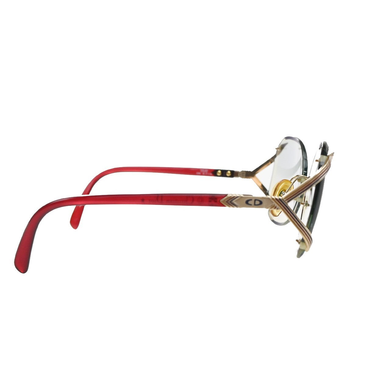 CHRISTIAN DIOR Sunglasses Eye Were Rimless Glasses Plastic GD RD 2289 09RL993