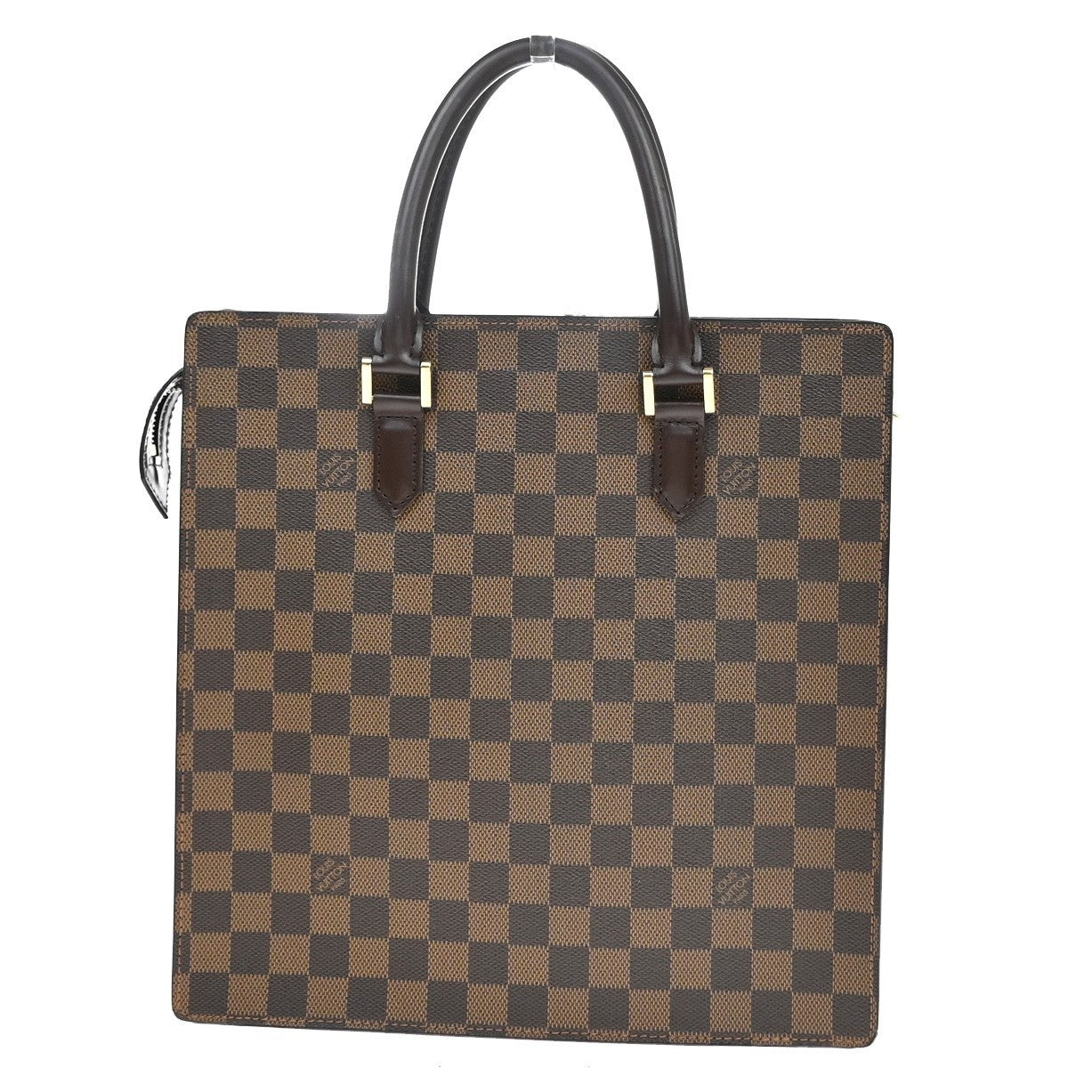 LOUIS VUITTON Venice PM Hand Tote Bag Damier Ebene Leather Brown N51145 12YJ100