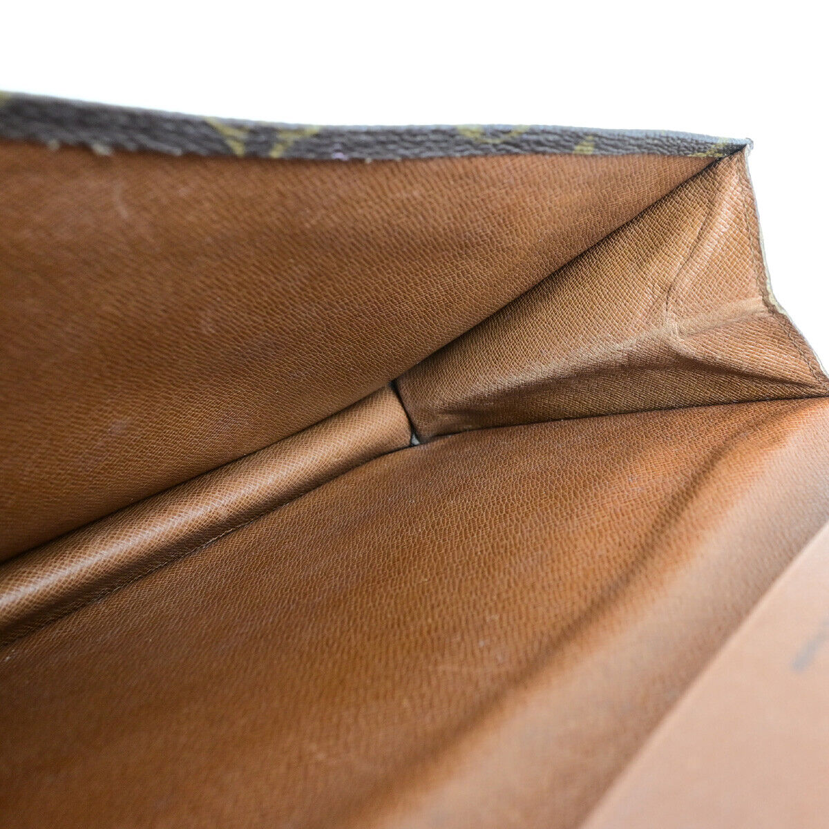 LOUIS VUITTON Pochette Rabat 23 Clutch Hand Bag Monogram Brown M51940 60SJ455