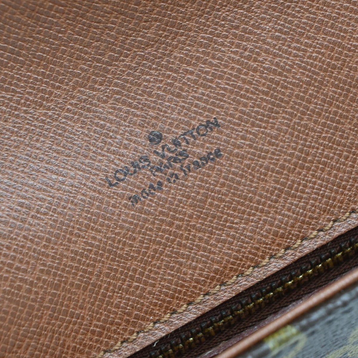 LOUIS VUITTON Chantilly PM Shoulder Bag Monogram Leather Brown M51234 30EE187