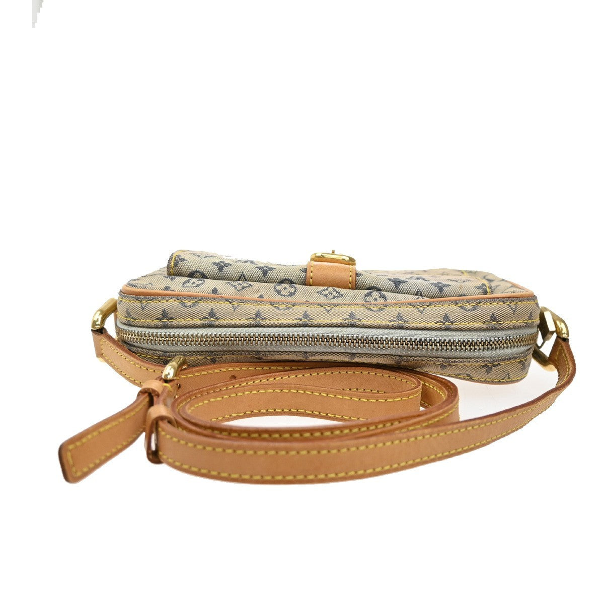 LOUIS VUITTON Juliette MM Monogram Mini Shoulder Bag Blue France M92004 69CA096