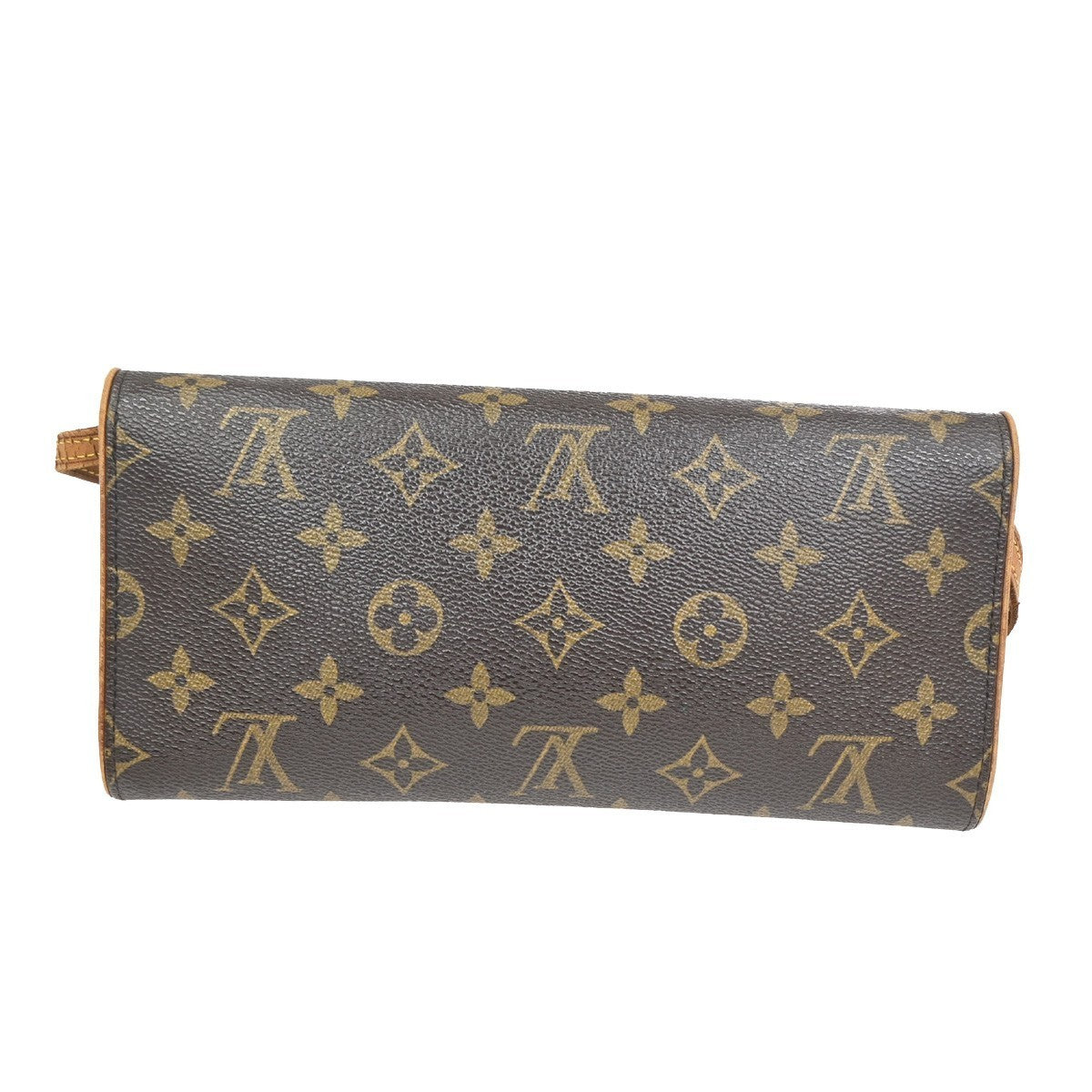 LOUIS VUITTON Pochette Twin GM 2Way Shoulder Bag Monogram Brown M51852 82CA664