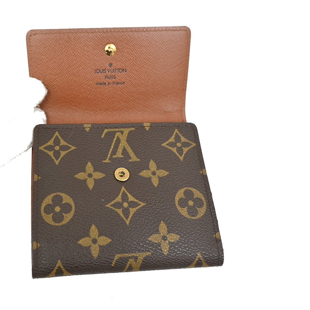 LOUIS VUITTON Porte Monnaie Billet Carte Credit Wallet Monogram M61652 09KB724