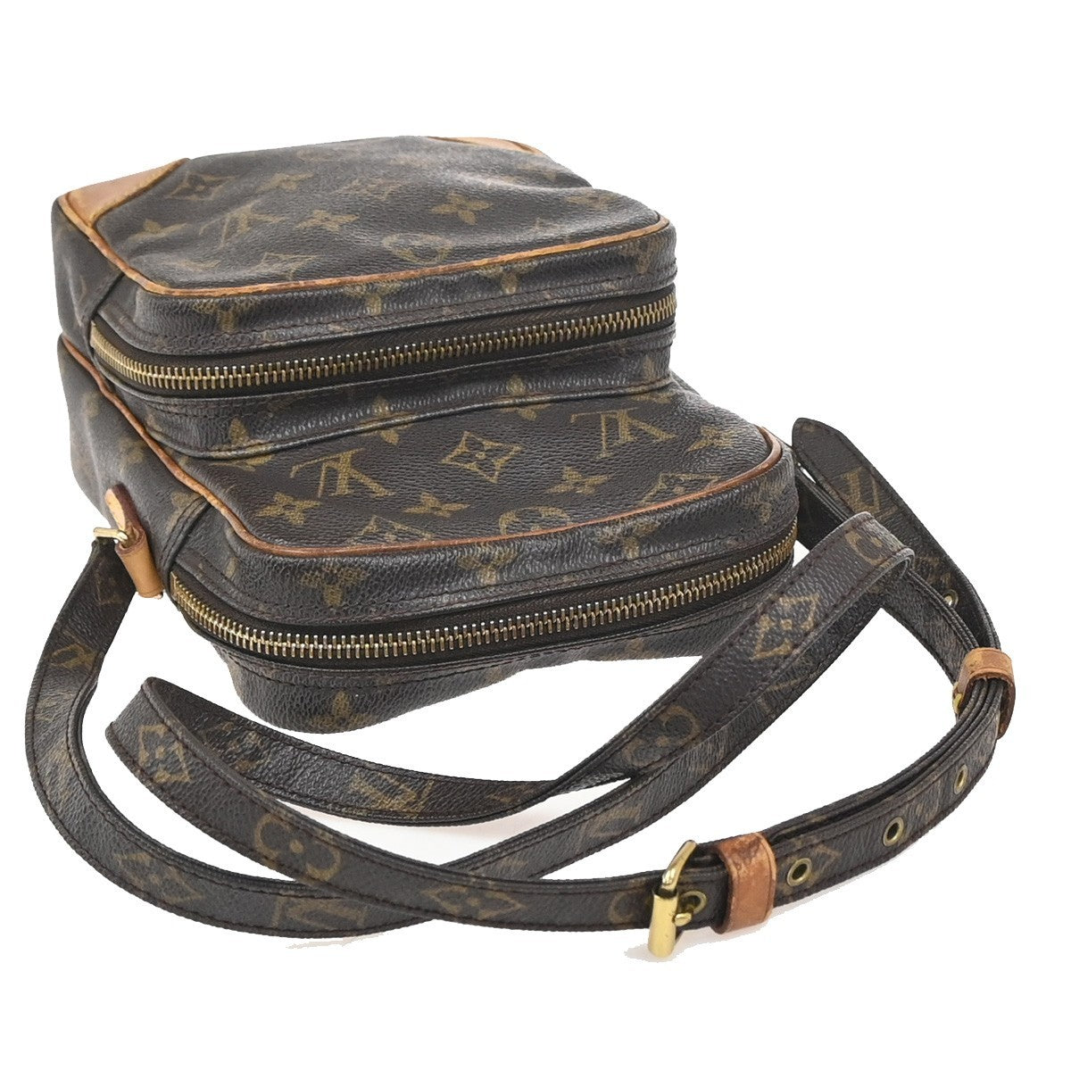 LOUIS VUITTON Amazon Crossbody Shoulder Bag Monogram Leather BN M45236 32KC766
