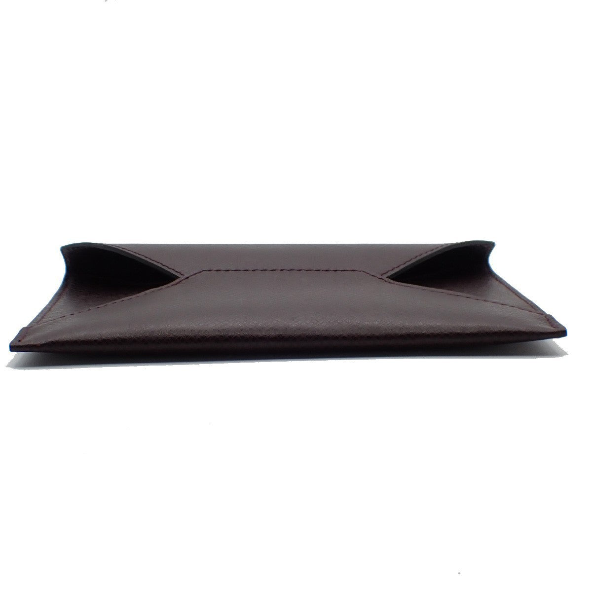LOUIS VUITTON Special Edition Letter Multi Case Taiga Leather Burgundy 08KP508