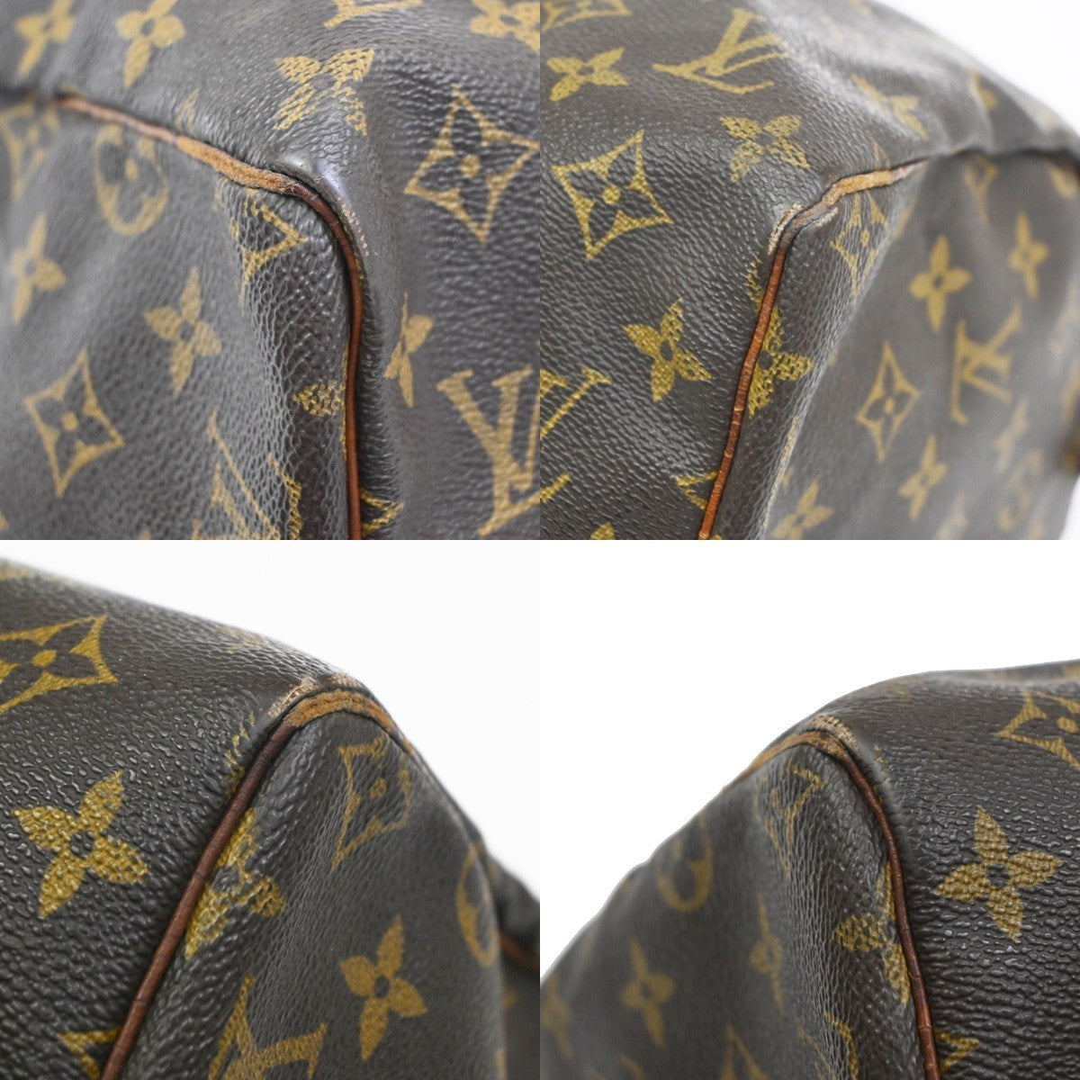 LOUIS VUITTON Speedy 30 Travel Hand Bag Monogram Leather Brown M41526 76CA659