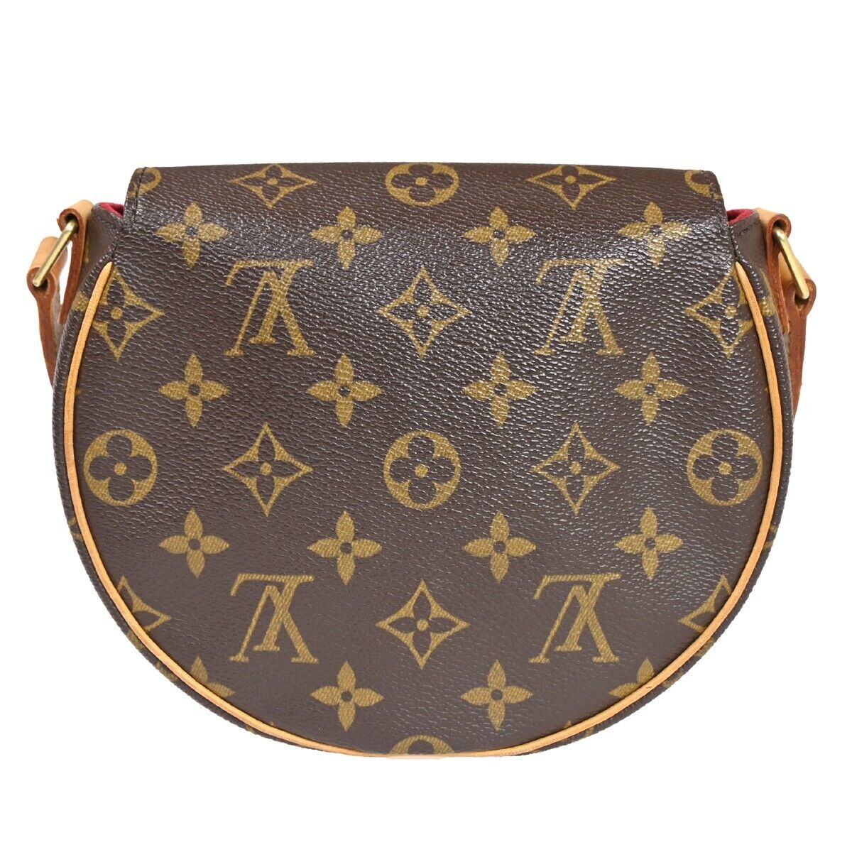LOUIS VUITTON Tambourine Shoulder Bag Monogram Leather Brown M51179 638HB460