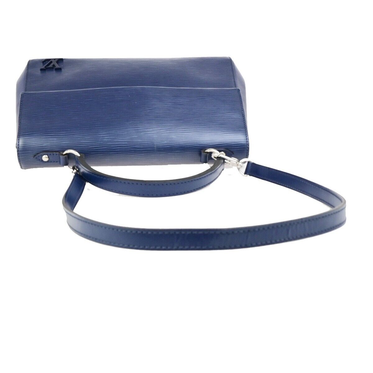 LOUIS VUITTON LV Cluny 2Way Shoulder Hand Bag Epi Leather Blue M41299 28ED053