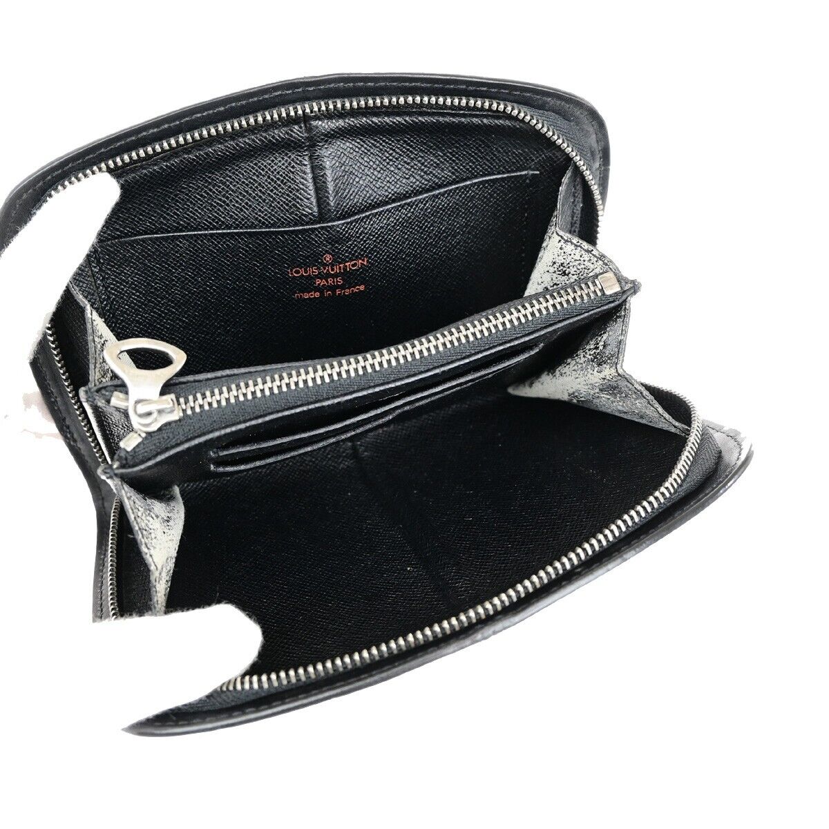 LOUIS VUITTON 3 Set Long Bifold Wallet Mini Clutch Bag Epi Leather BK YW 66YF008
