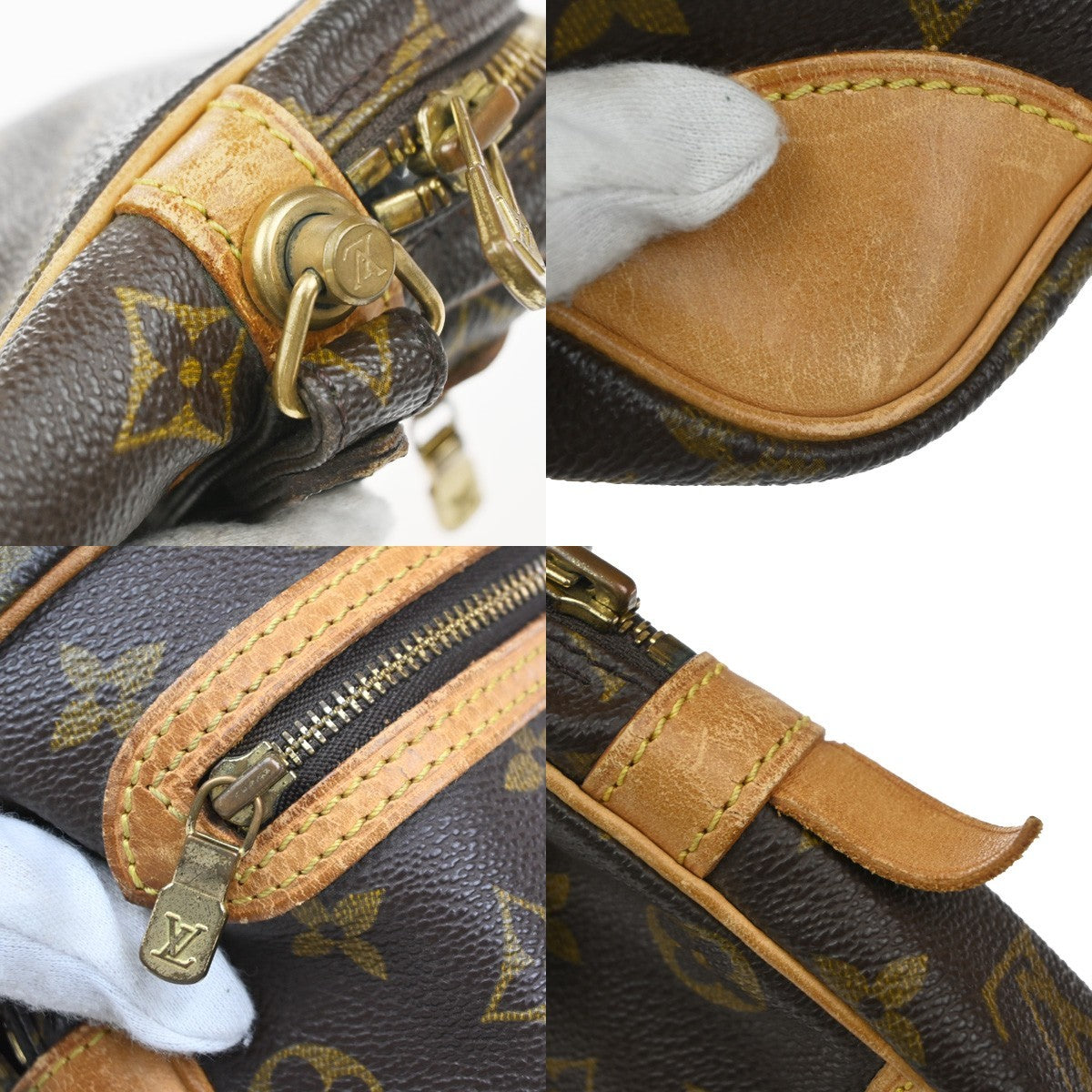 LOUIS VUITTON Marly Dragonne GM Clutch Hand Bag Monogram Brown M51825 64MA545