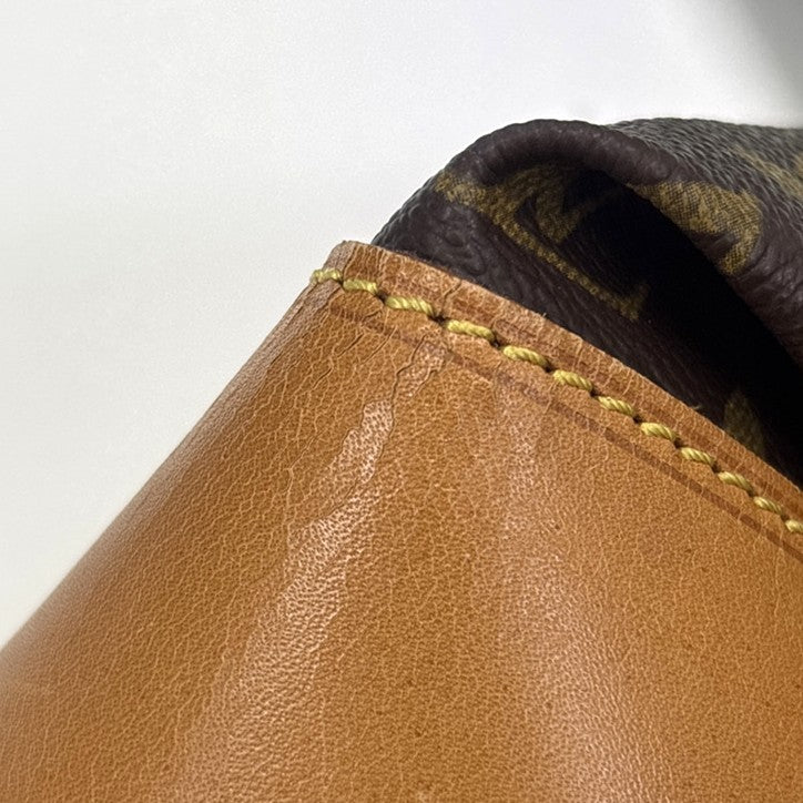 LOUIS VUITTON LV Randonnee GM Shoulder Bag Monogram Leather Brown M42244 15MA523