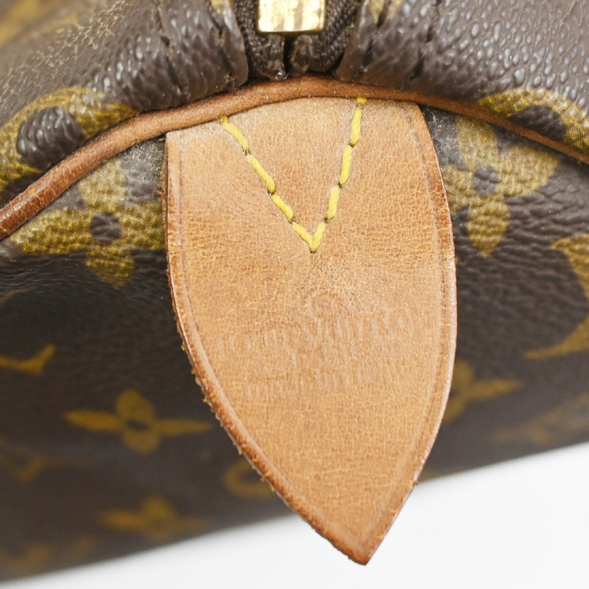 LOUIS VUITTON Speedy 30 Travel Hand Bag Monogram Leather Brown M41526  14SA082