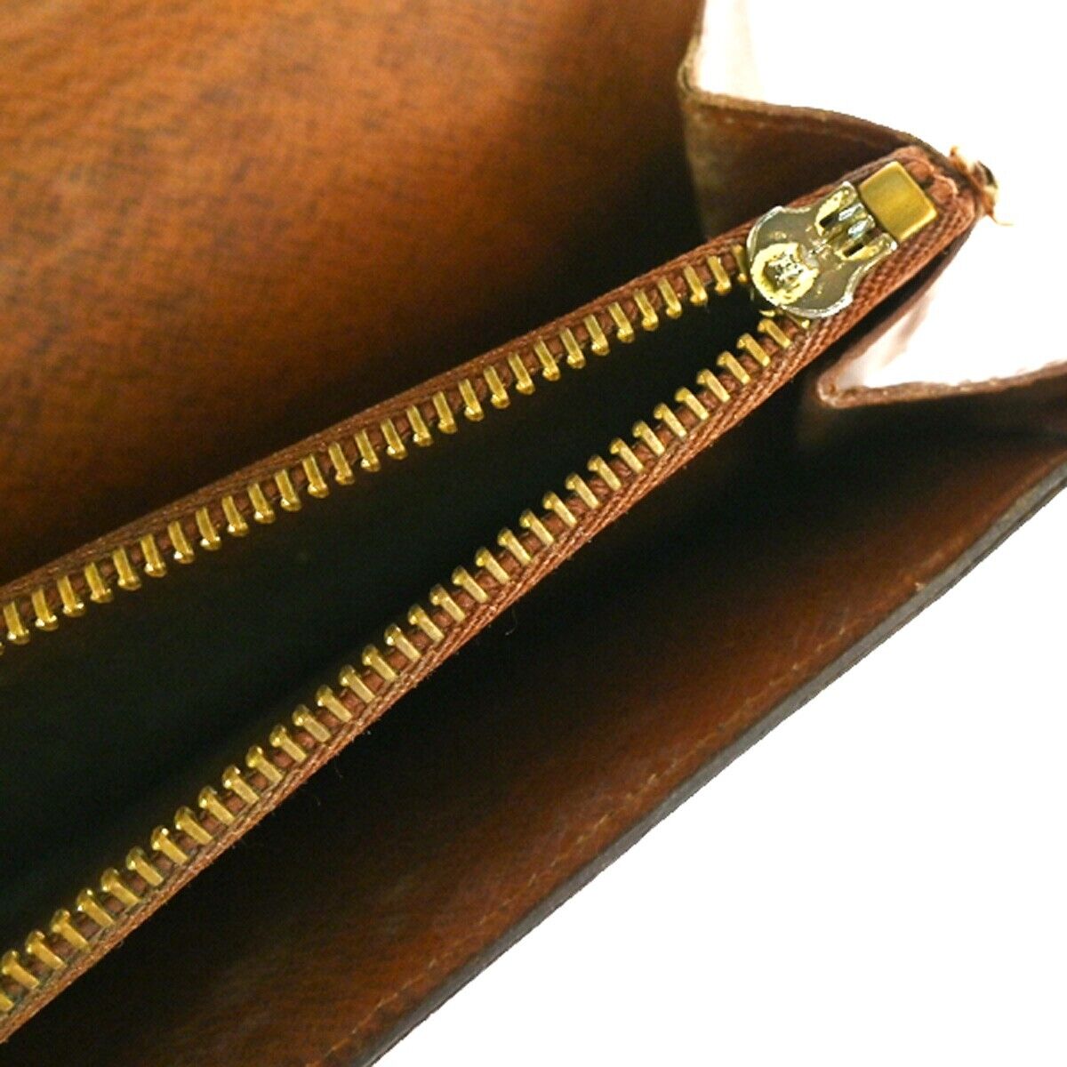 LOUIS VUITTON 3 Set Wallet 6Hooks Key Case Monogram Leather Brown 66YA836