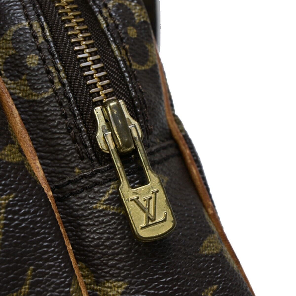 LOUIS VUITTON Mini Amazon Shoulder Bag Monogram Leather Brown M45238 69EB549