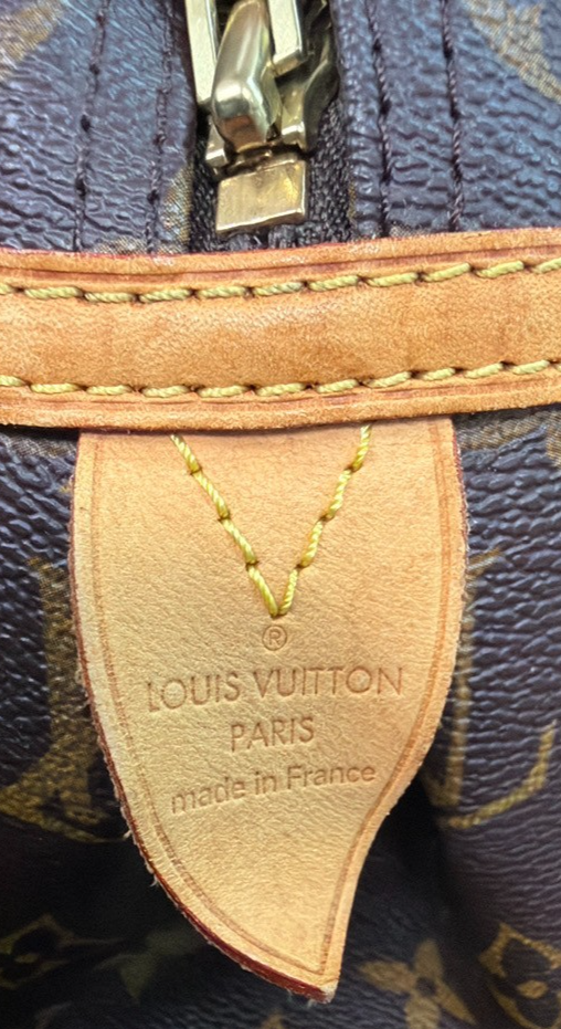 LOUIS VUITTON Montorgueil GM Shoulder Bag Monogram Leather Brown M95566 58YJ266