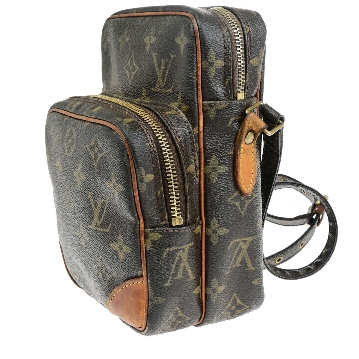 LOUIS VUITTON Amazon Crossbody Shoulder Bag Monogram Leather BN M45236 37HC038