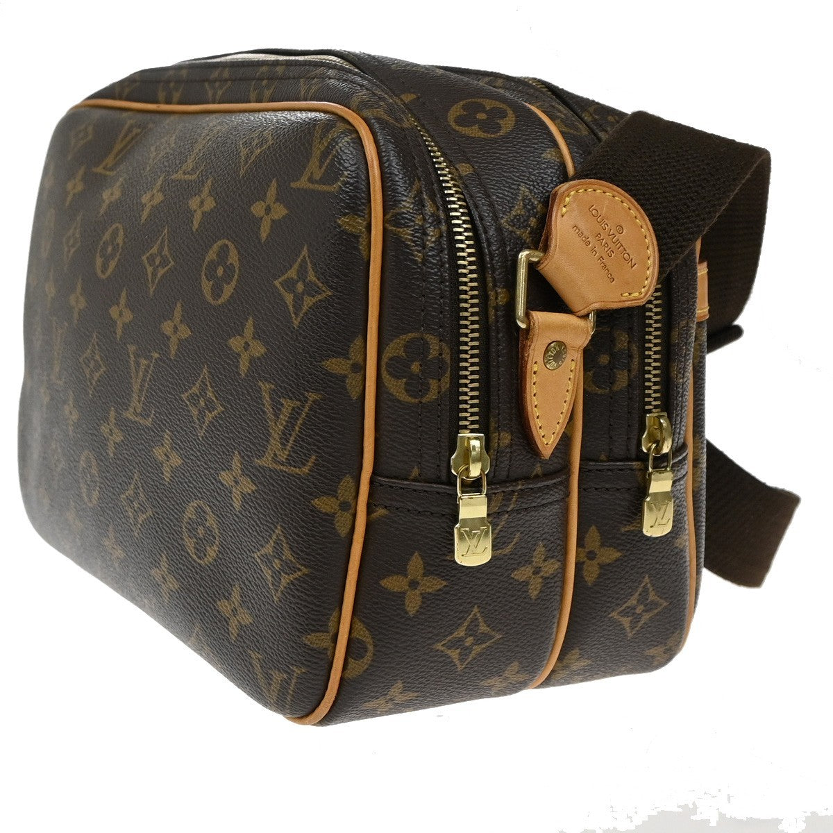 LOUIS VUITTON Reporter PM Crossbody Shoulder Bag Monogram Leather M45254 98KB397