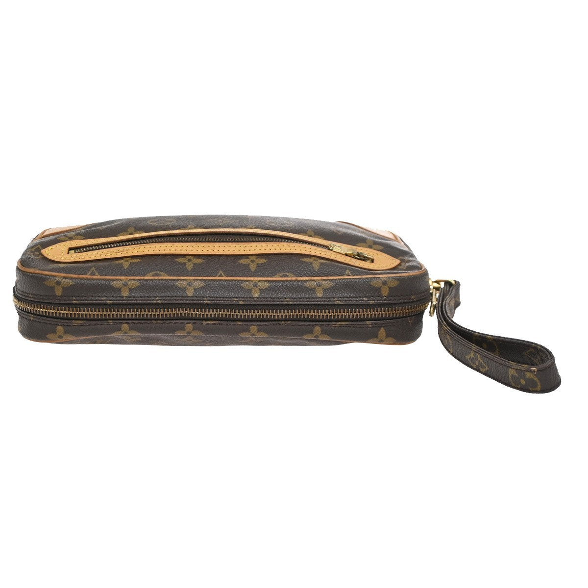 LOUIS VUITTON Marly Dragonne GM Clutch Hand Bag Monogram Brown M51825 30KC825