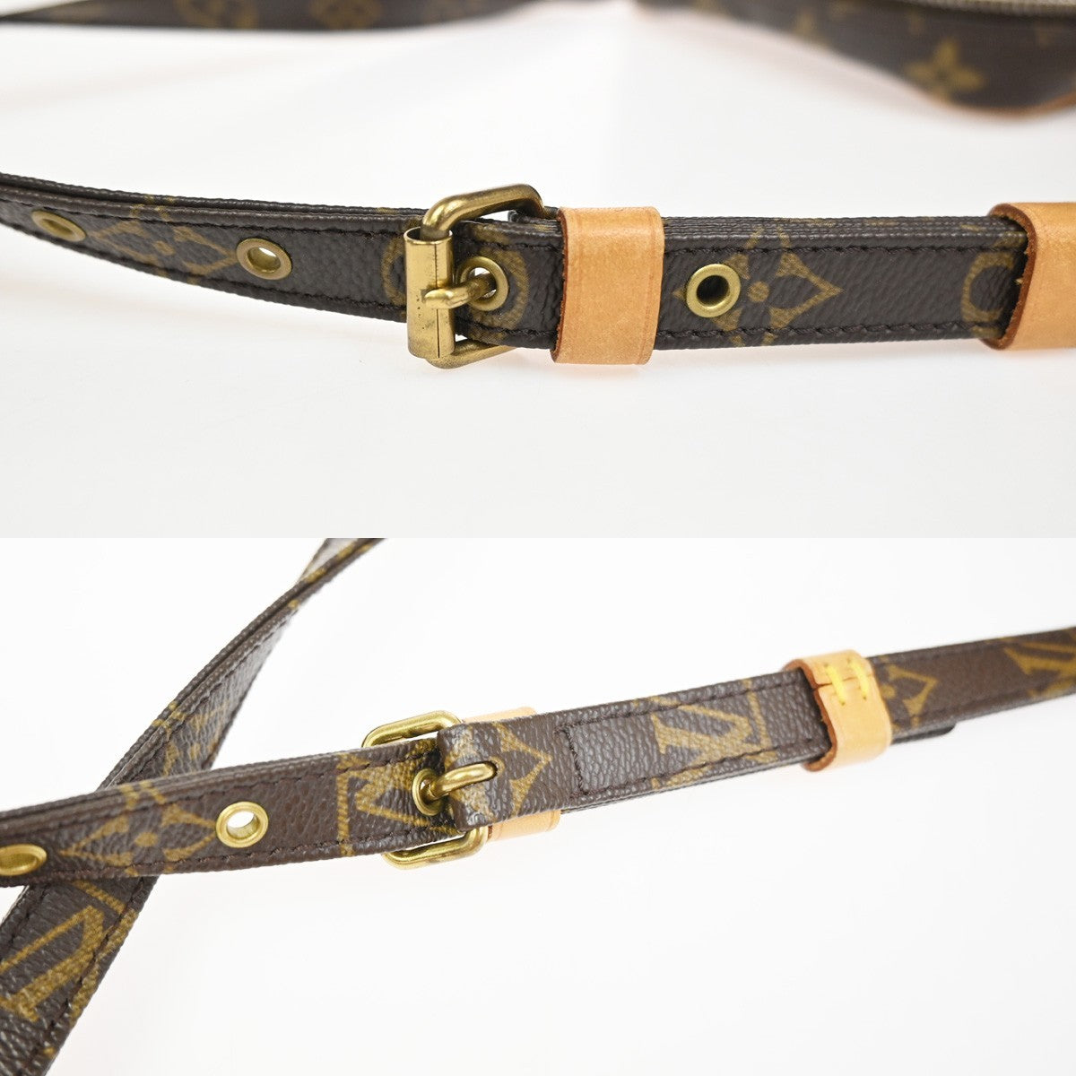 LOUIS VUITTON Amazon Crossbody Shoulder Bag Monogram Leather BN M45236 12ZA269