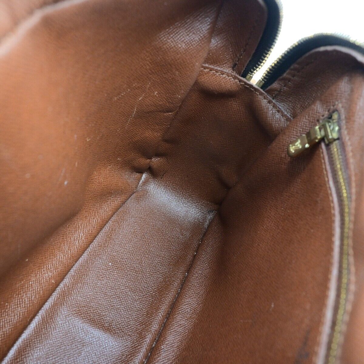 LOUIS VUITTON Trocadero 27 Shoulder Bag Monogram Leather Brown M51274 30EB146