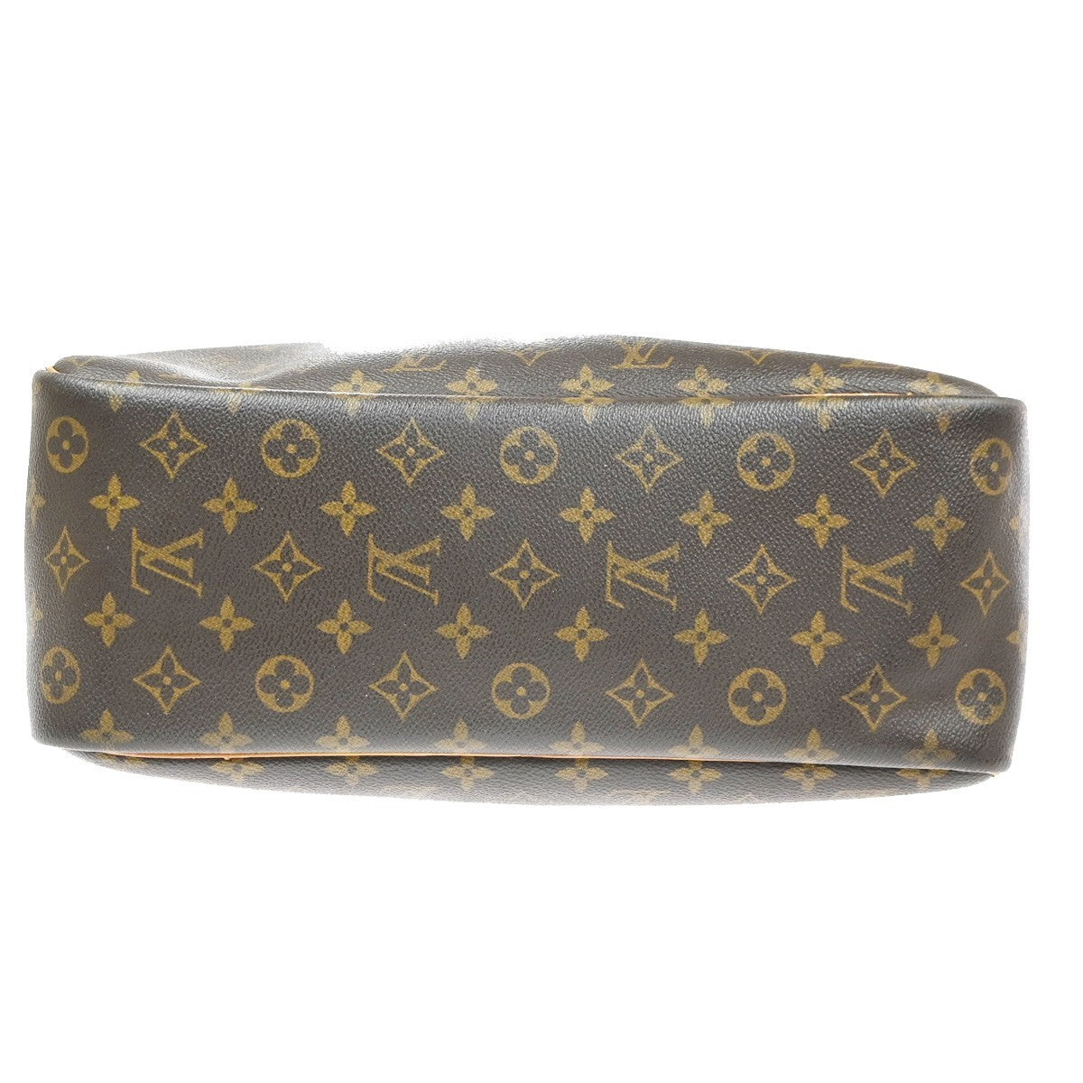 LOUIS VUITTON LV Logo Deauville Hand Bag Monogram Leather Brown M47270 81TA584