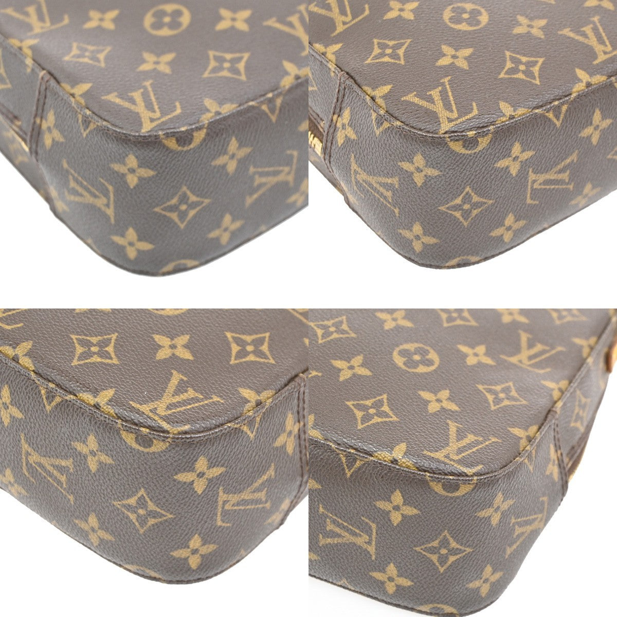 LOUIS VUITTON Spontini 2Way Shoulder Hand Bag Monogram Leather BN M47500 17DA174