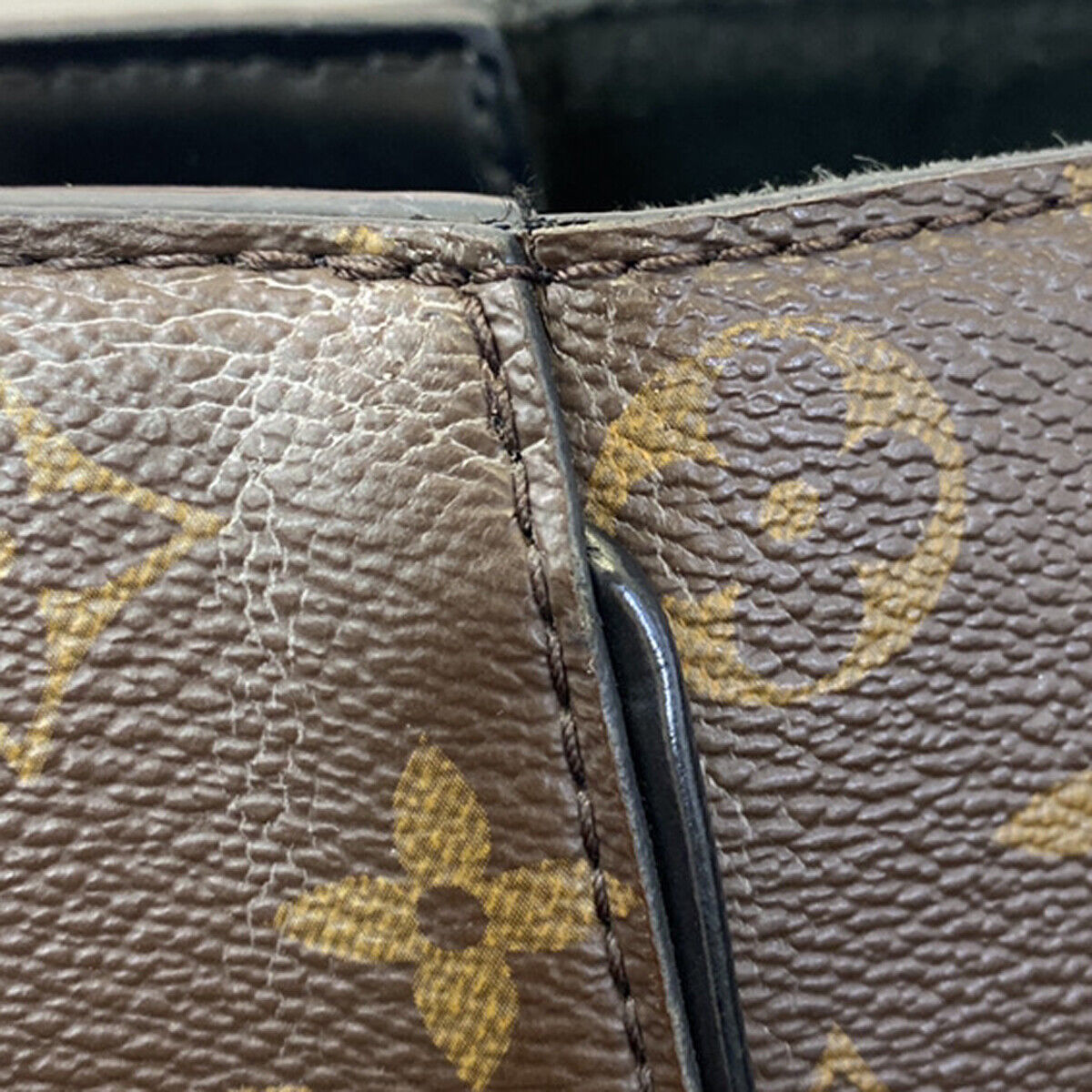LOUIS VUITTON Phoenix PM 2Way Hand Bag Monogram Leather Brown BK M41538 601YG804