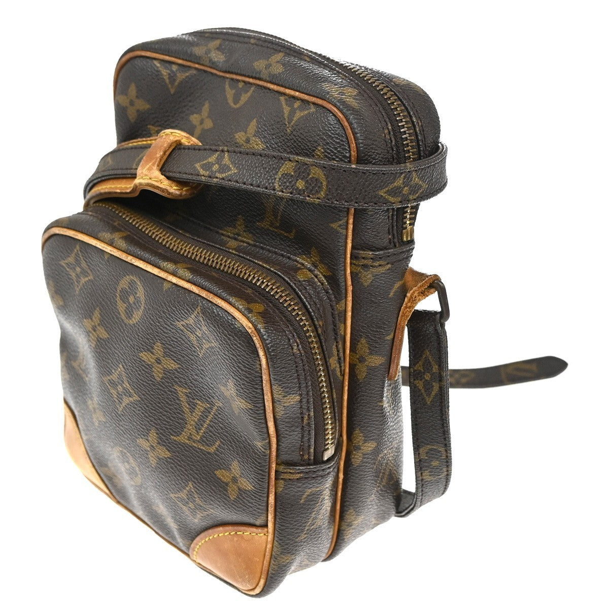 LOUIS VUITTON Amazon Crossbody Shoulder Bag Monogram Leather BN M45236 36KC267
