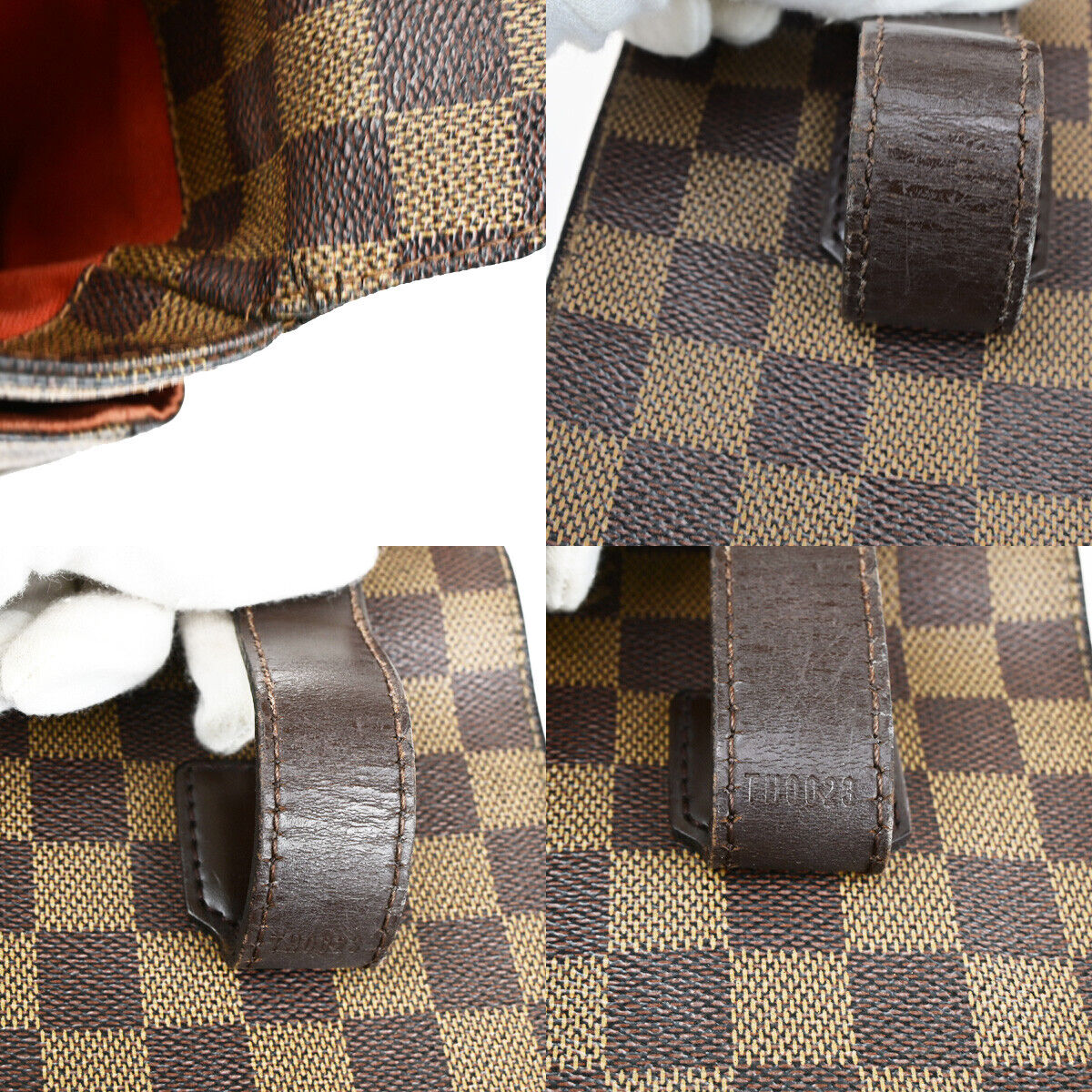 LOUIS VUITTON Broadway Satchel Shoulder Bag Damier Ebene Leather N42270 62YF092