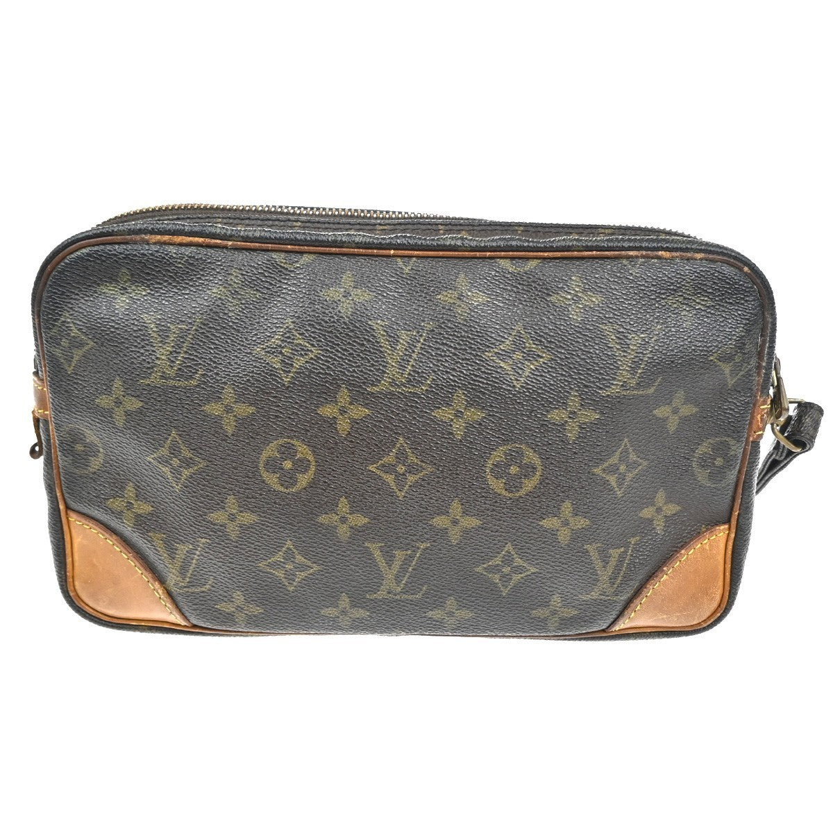 LOUIS VUITTON Marly Dragonne GM Clutch Hand Bag Monogram Brown M51825 60MA194