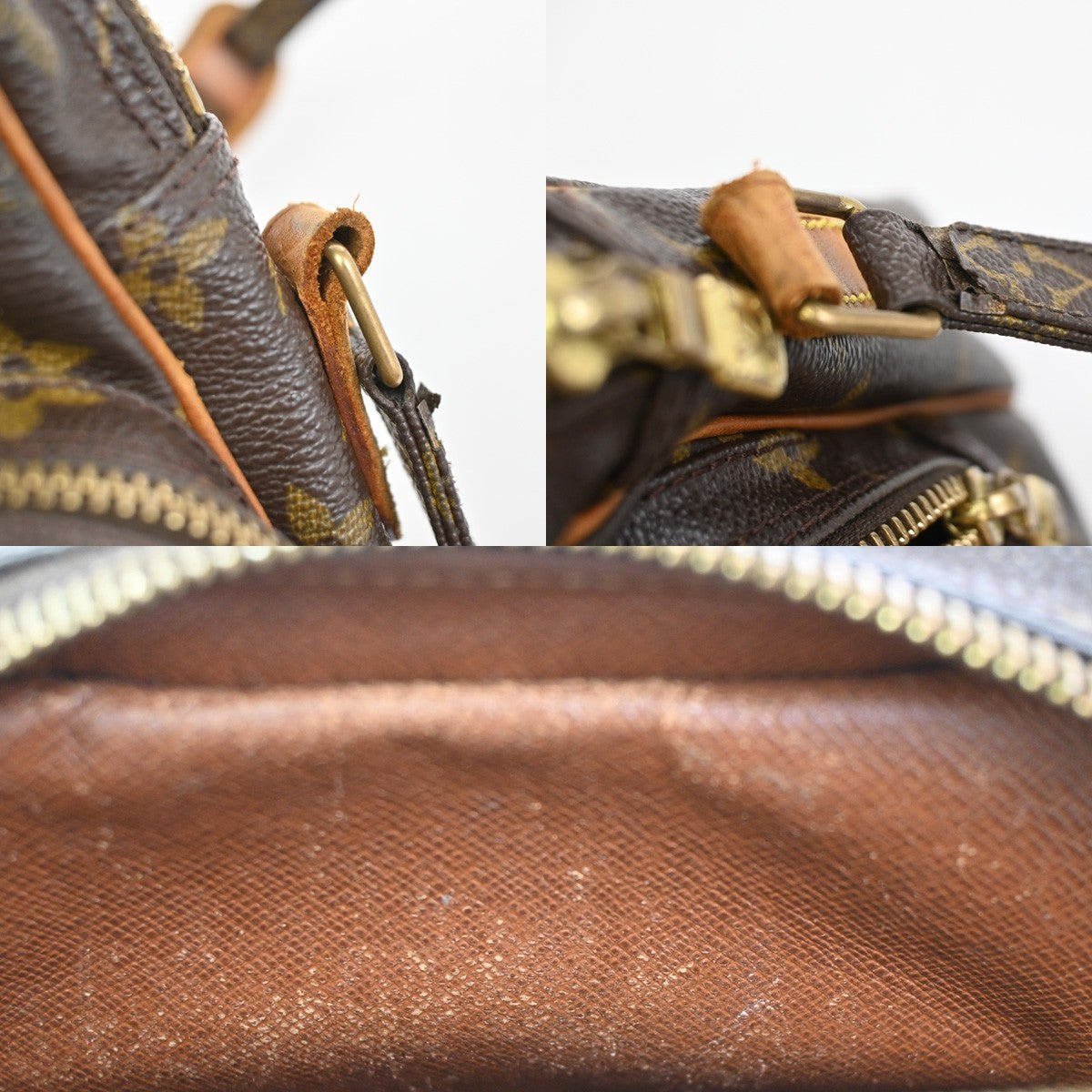 LOUIS VUITTON Amazon Crossbody Shoulder Bag Monogram Leather BN M45236 86KC697