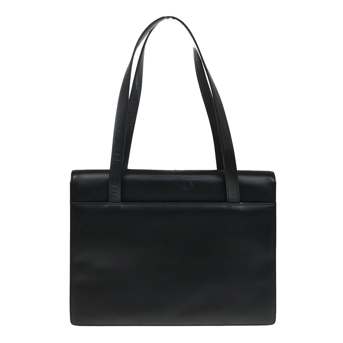 BURBERRYS Logo Shoulder Bag Nova Check Canvas Leather Black 66KB704