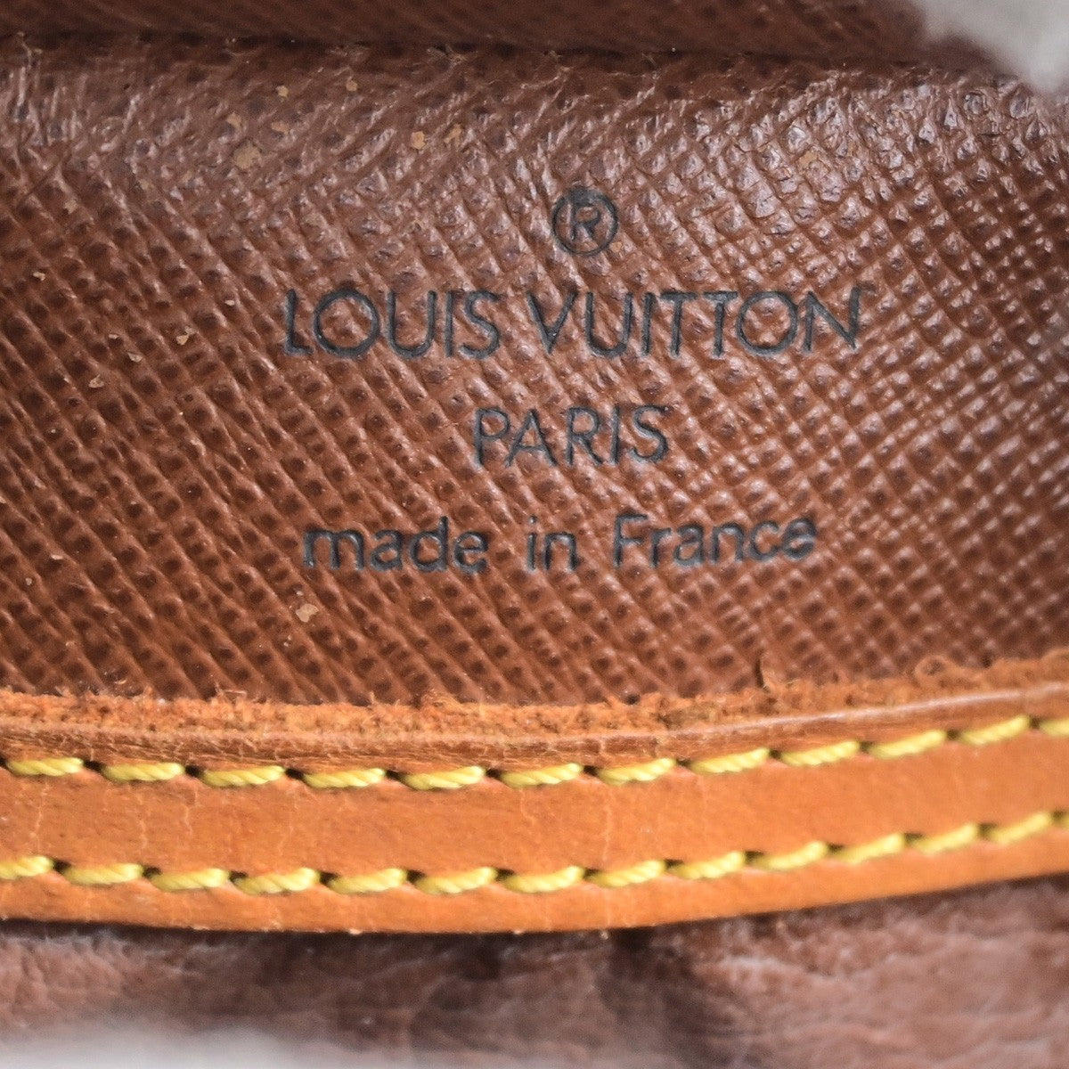 LOUIS VUITTON Blois Crossbody Shoulder Bag Monogram Leather Brown M51221 87MA711