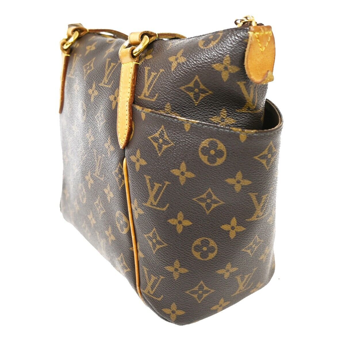 LOUIS VUITTON Logo Totally PM Shoulder Bag Monogram Leather BN M56688 97SH546