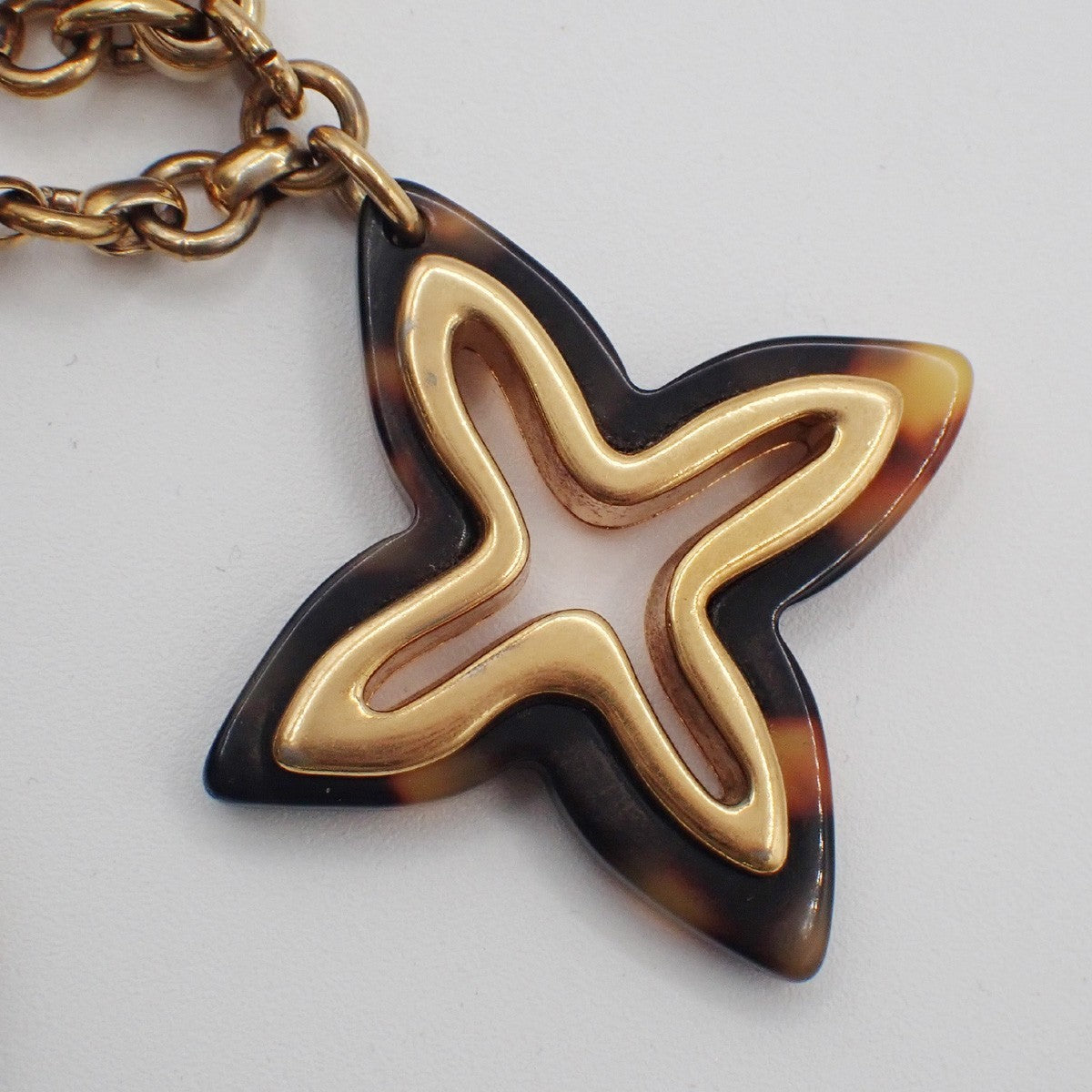 LOUIS VUITTON Bijou Sack Ansores Charm Key Chain Brown M65087 65KD030