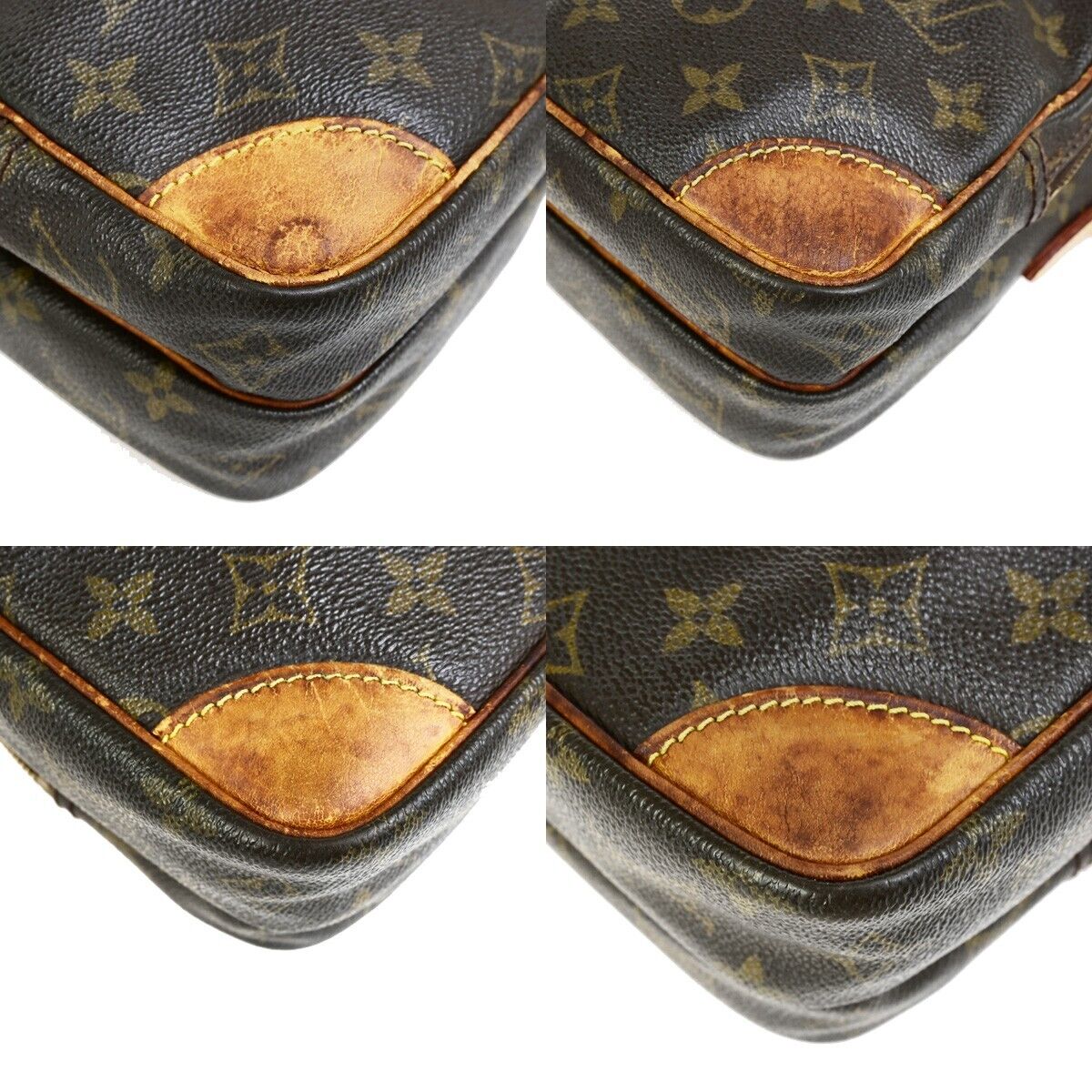 LOUIS VUITTON Amazon Crossbody Shoulder Bag Monogram Leather BN M45236 62FB192