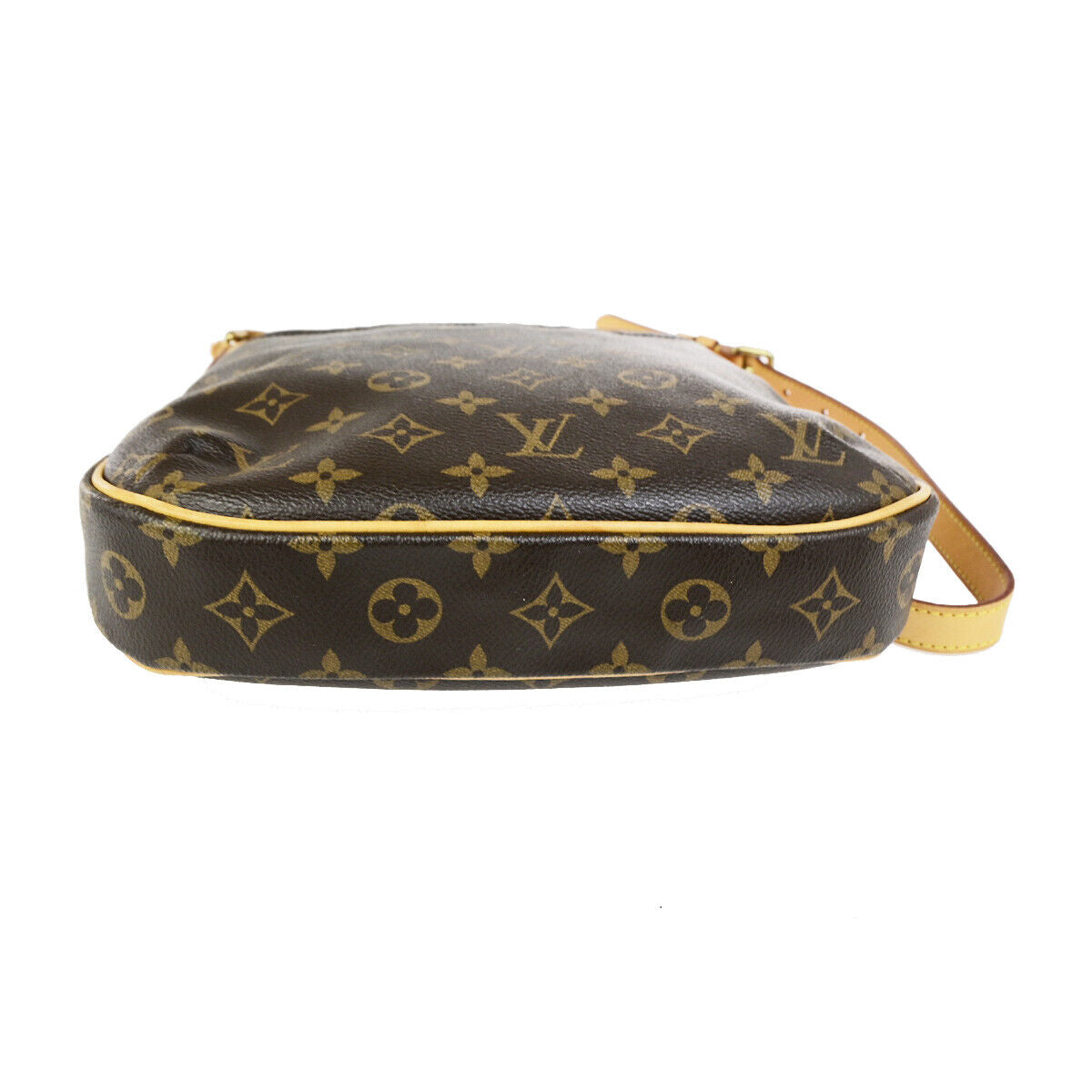 LOUIS VUITTON Odeon PM Shoulder Bag Monogram Leather Brown Spain M56390 76SJ503