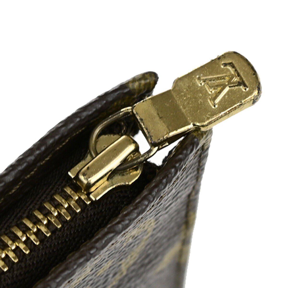 LOUIS VUITTON Pochette Compact Tool Pouch Bag Monogram Leather BN M51970 69YG791