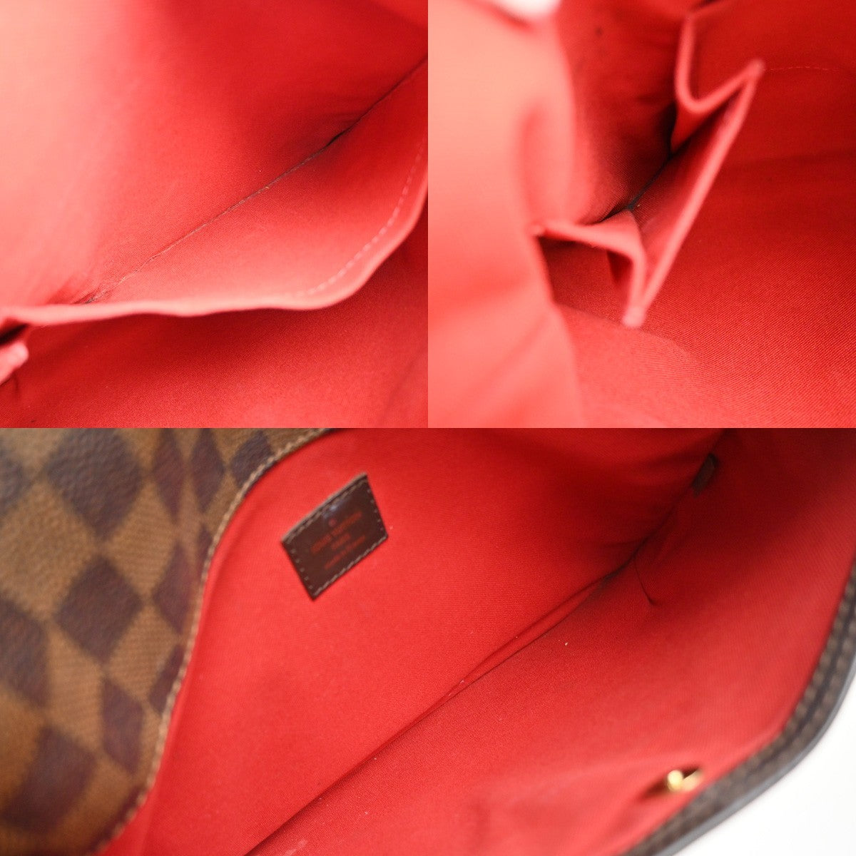 LOUIS VUITTON Bloomsbury PM Shoulder Bag Damier Leather Brown N42251 14CA978