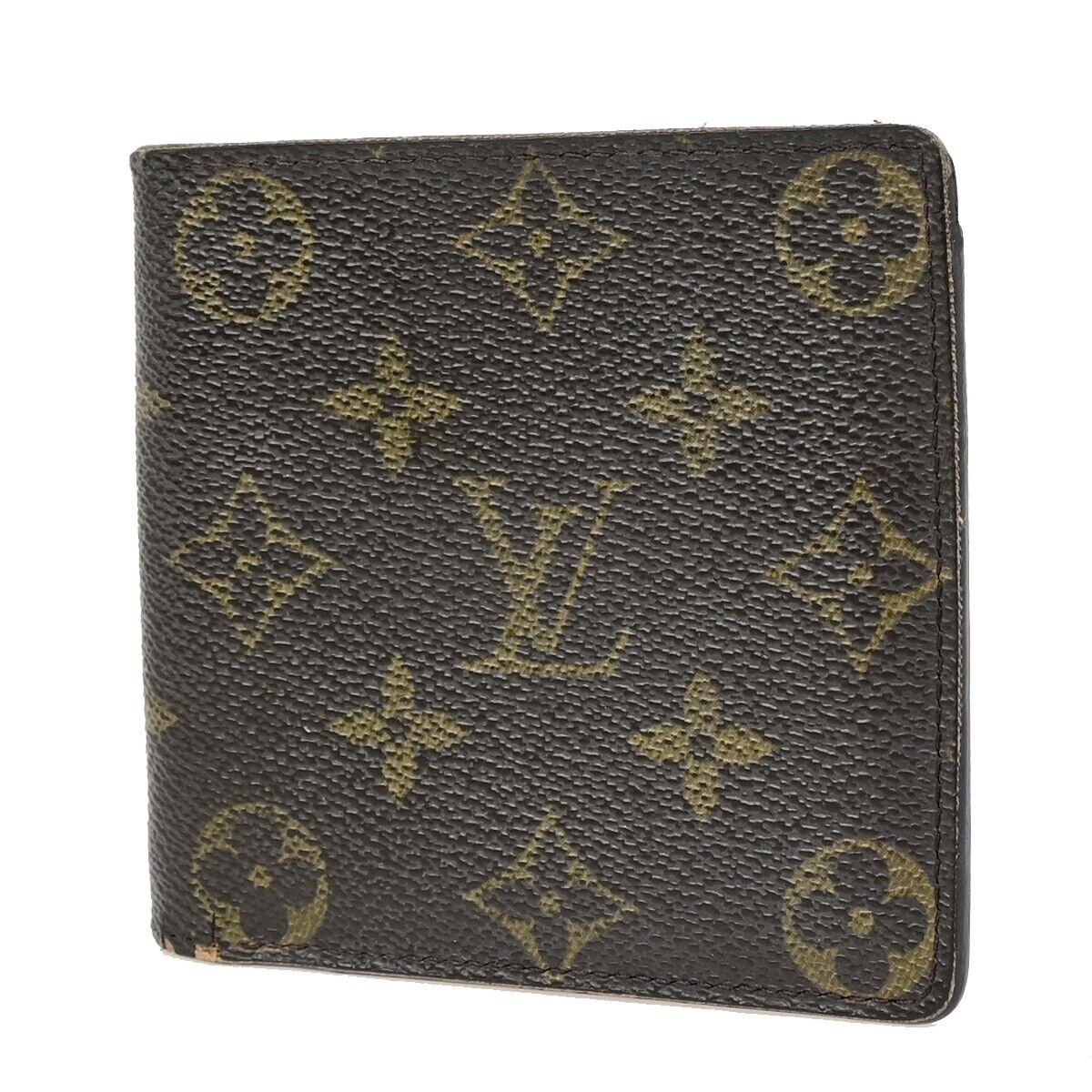 LOUIS VUITTON LV Billets Cartes Credit Monnaie Wallet Monogram M61665 08FA662