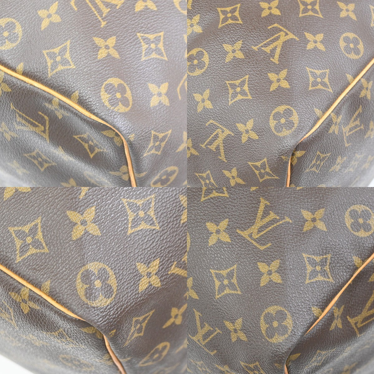 LOUIS VUITTON Keepall 50 Travel Hand Bag Monogram Leather Brown M41426 92PA113