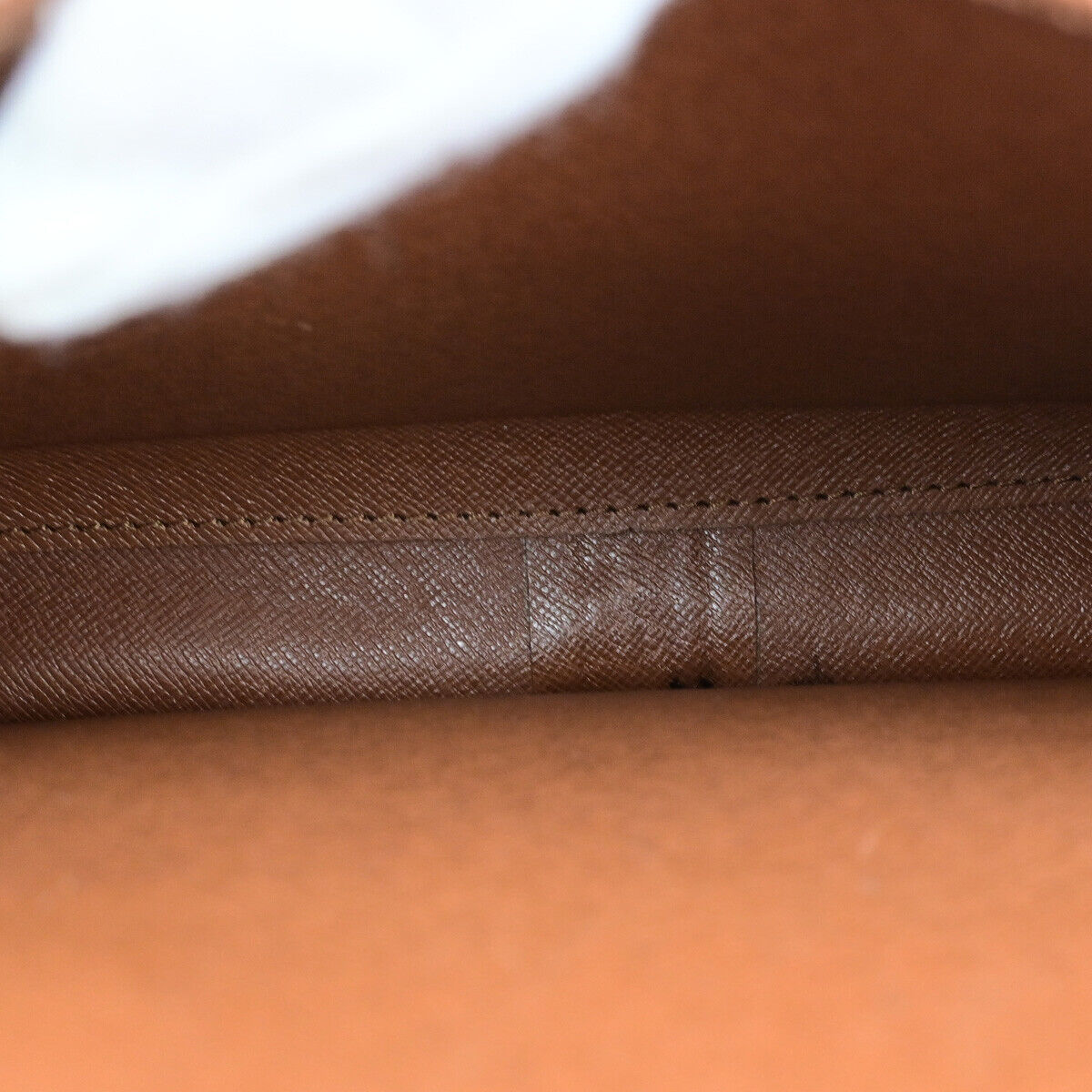 LOUIS VUITTON Cartouchiere GM Shoulder Bag Monogram Leather Brown M51252 89SJ026