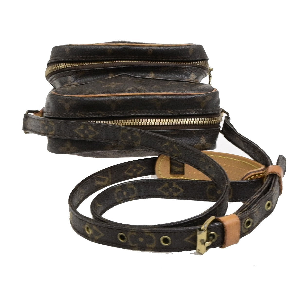 LOUIS VUITTON Amazon Crossbody Shoulder Bag Monogram Leather BN M45236 37KB522