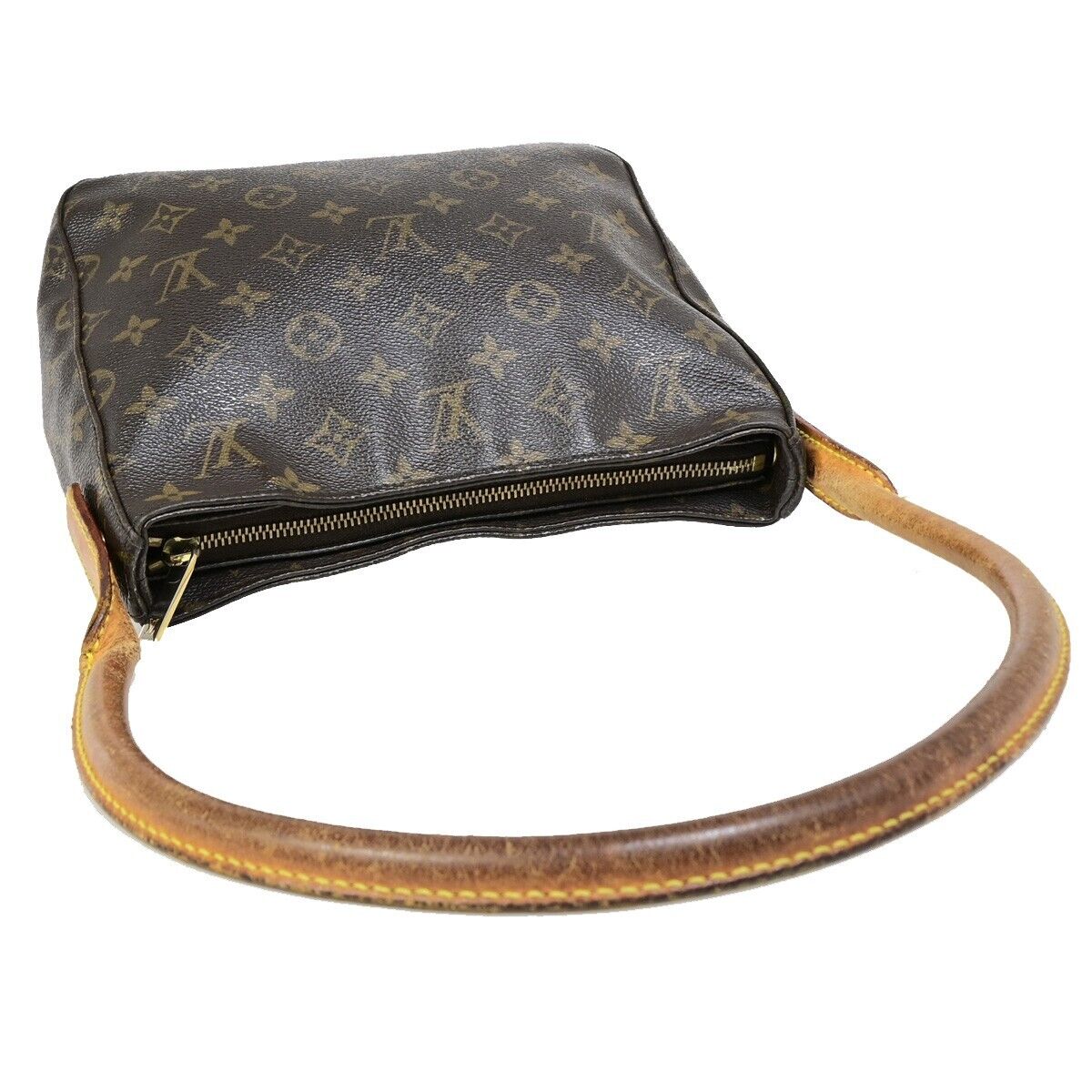 LOUIS VUITTON Looping MM Shoulder Bag Monogram Leather BN France M51146 69EB650