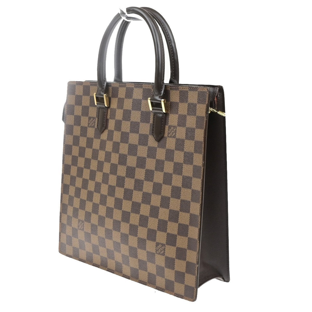 LOUIS VUITTON Venice PM Hand Tote Bag Damier Ebene Leather Brown N51145 91YJ262